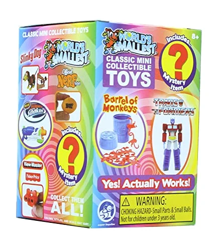Worlds Smallest Classic Novelty Toy Series 4